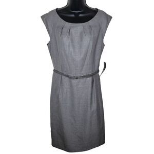 Jones New York Suit Nwt sleeveless sheath dress w/belt size 12